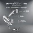 thumbnail image 2 of Brazo articulado doble para Monitores ACTECK ENFORCE MOTION SM626 hasta 32 Ajustable AC-936552, 2 of 5