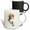 Multicolor, variant on 3drose, Trendy Cute Animal Dog Watercolor Illustration-beagle, 15oz Two-tone Black Mug