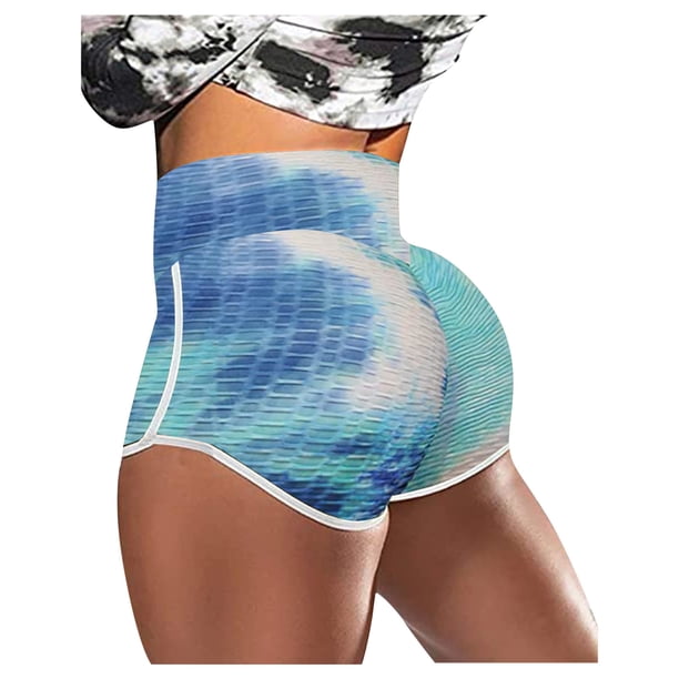 Gibobby Pantalones de Casuales Leggings de entrenamiento para mujer Fitness Deportes Correr Yoga Pantalones atléticos(Azul, XL)