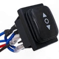 thumbnail image 1 of Waterproof 3-Position Rocker Switch for Motor Control Polarity Reversal with 6 Pins, 1 of 5