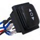 thumbnail image 1 of Waterproof 3-Position Rocker Switch for Motor Control Polarity Reversal with 6 Pins, 1 of 5