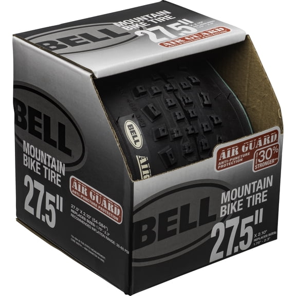 Bell Air Guard Mountain Bike Tire, 27.5 In. x 1.95-2.10 In., Black