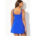 thumbnail image 3 of Swimsuits for All Women's Plus Size Braided Empire Swimdress, 3 of 5