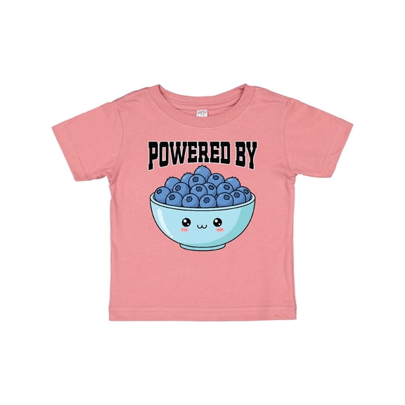 Inktastic Blueberries Cute Powered by Boys or Girls Baby T-Shirt