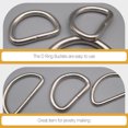 thumbnail image 3 of unbranded 100Ud Accesorios Para Bolsos Anillos Metálicos Tipo D De Aleación Con Estructura Fuerte, 3 of 7