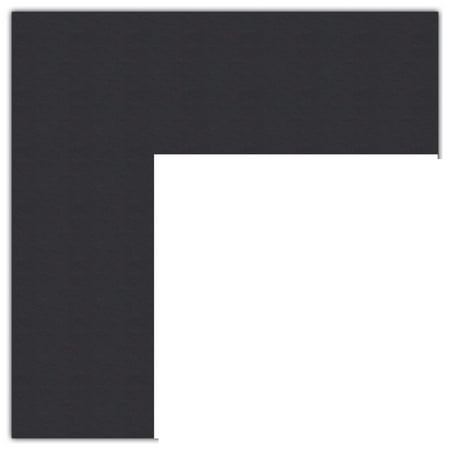 

ArtToFrames 15x22 Black Custom Mat for Picture Frame with Opening for 11x18 Photos. Mat Only Frame Not Included (MAT-21)