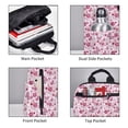 thumbnail image 5 of Balery Flower Butterfly Lightweight Backpack for Men and Women - Durable and Water-Resistant, Ideal for School, Work, Travel, and Everyday Use, 5 of 9