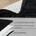 thumbnail image 3 of Haperlare Area Rug Extra Large 10'x13' Fluffy Rugs Shag Rugs for Living Room Bedroom Furry Rugs Shaggy Rug Home Decor Rug Carpets, Black, 3 of 7