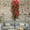 Red, variant on Lorve Artificial Hanging Flower Fake Hanging Rose Flower Vine Hanging Plants Faux Flowers for Porch Eave Wall Home Room Garden Office Wedding Decoration,1 PCS,Basket not Included,Red