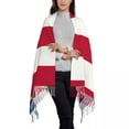 thumbnail image 4 of Flag Of North Carolina Women's Pashmina Shawl Wraps Fringe Scarf Long Large Scarf, 4 of 7