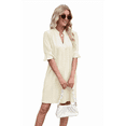 thumbnail image 2 of V Neck Casual Shift Dress Light M, 2 of 7
