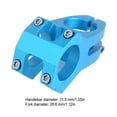 thumbnail image 4 of ZTTO 31.8MM Alliage d'Aluminium Vélo de Montagne Tige Route Haute Résistance Remplacement Vélo Guidon Installation Fixe Pièces de Rechange Réparation Bleu, 4 of 6