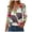 Hot Pink, variant on UngA America 250 Tshirt Womens 3/4 Sleeve American Flag T-Shirts Crew Neck 4th of July Summer Graphic Tee Tops (Blue,XL)