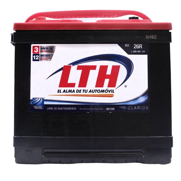 Lth L-26R-500 12V 500 A Bci Uso Automotriz