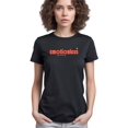 thumbnail image 2 of MyMoodTee Women’s Emotionless Cotton Graphic Tee – Poker Face Statement Shirt, 2 of 4