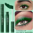 thumbnail image 4 of Tête de Brosse Mini Colorée Volume Longue Boucle Longue Durée Festive Maquillage de Scène 8 Couleurs Colorées, 4 of 6