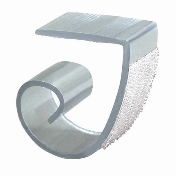 Multi-Clip by Fastenation Table Skirt Clip,1 in L,Clear,PK250 MC