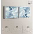 thumbnail image 2 of Art Remedy Modern Abstracts Canvas, 24" x 24", White Frame, Where Clouds Gather III Set, 2 of 5