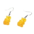 thumbnail image 2 of SIEYIO Women Earrings Cartoon Candy Bear Pendant Earrings Gift Gummy Bear Stud Earrings, 2 of 18