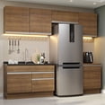 thumbnail image 2 of Cocina Integral 260cm Glamy Madesa 05 Marrón, 2 of 11