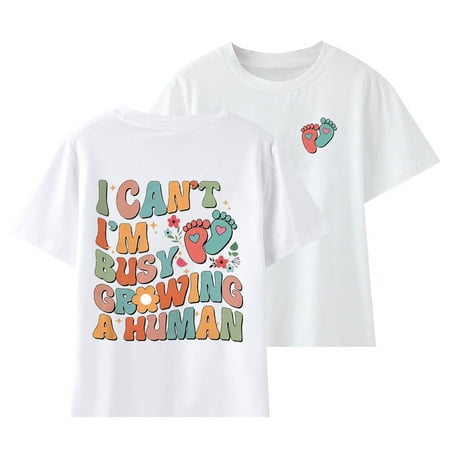 

JSGEK 9-10 Years Kids Crewneck Graphic Shirts Soft Regular Fit Summer Tops Short Sleeve Shirts Comfort Casual Loose Tees Cute Print T-Shirts Boys and Girls White