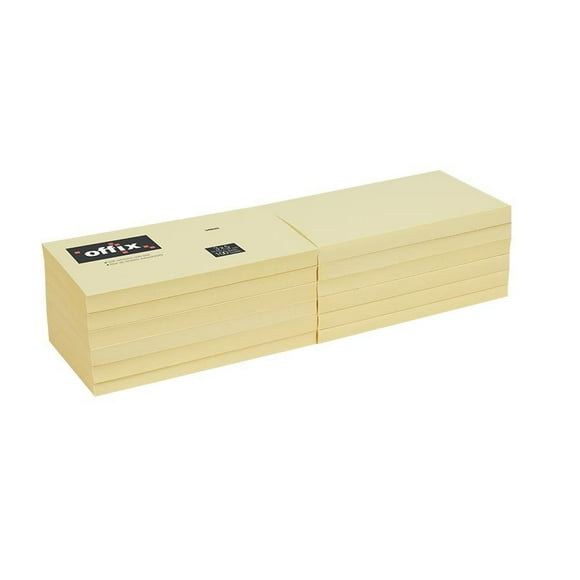 Offix NOV3X5-12PK Offix Self-Adhesive Notes 3 x 5 in (Pack of 12)