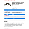 thumbnail image 2 of Upstream Oxygen Sensor - Compatible with 2004 - 2009 Subaru Outback 2005 2006 2007 2008, 2 of 2