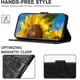 thumbnail image 5 of Funda tipo cartera con girasoles grabados para Samsung A40, elegante, multifuncional y con protección total., 5 of 5