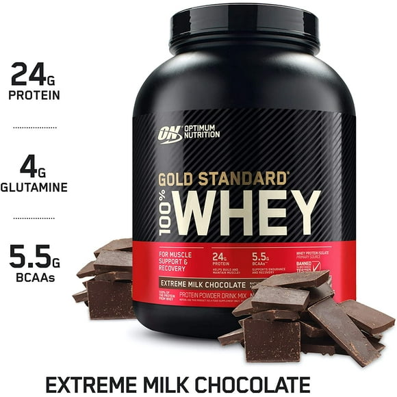 GOLD STANDARD 100% WHEY CHOCOLATE MILK EXTREME 5 LIBRAS OPTIMUM NUTRITION