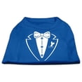 thumbnail image 1 of Tuxedo Screen Print Shirt Blue Lg (14), 1 of 1