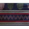 thumbnail image 4 of oneOone Georgette Viscose Fabric Stripe|Chevron & Tree Block Print Fabric By Yard 42 Inch Wide, 4 of 4