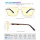 thumbnail image 4 of Gafas bloqueadoras de luz azul ANYLUV para hombres y mujeres, 4 of 7