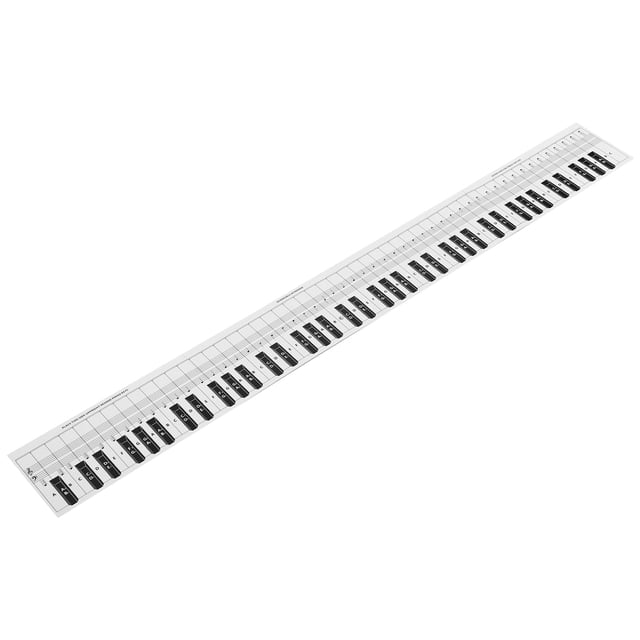 Gráfico de Nentas de pianas, Tabla de Note de Las Llaves de Piano Visuales 88 de Impermeabilidad para el Ejercio para eJercio