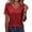 #16Red, variant on ByworldtasicNo Boundaries Womens Summer Tops V Neck Short Sleeve Shirts Dressy Casual Tunic Blouses