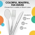 thumbnail image 5 of Exquisite Disposable Knives - 150 Clear Plastic Knives - Party Supplies, 5 of 9