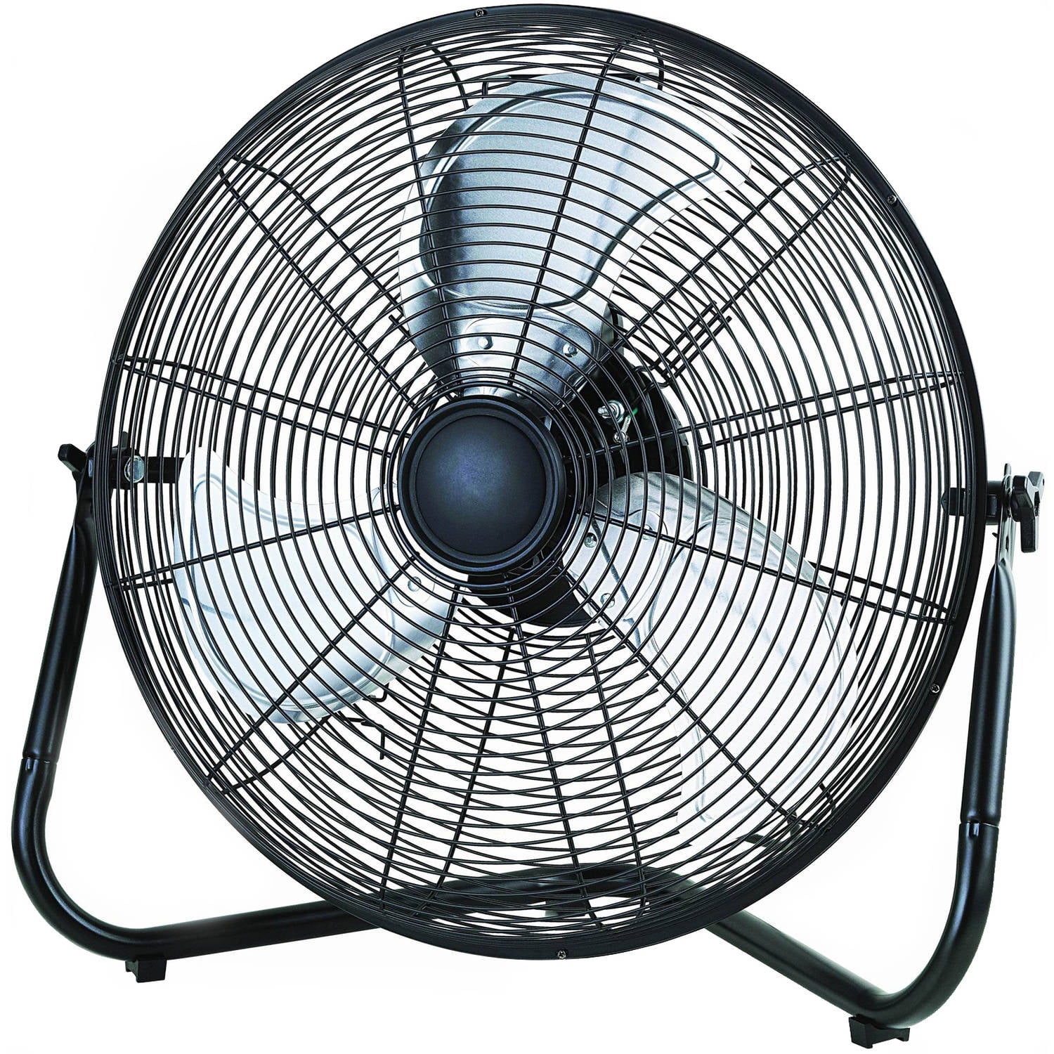 Mainstays 20 In High Velocity Floor Fan Black Walmart Com