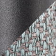 thumbnail image 2 of LumiSource Black Metal, Blue Fabric Braided Matisse Headboard, 2 of 5
