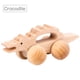 thumbnail image 2 of Fiudx Ofertas Relámpago Hagamos Juguetes De Madera Para Coches Sonajero De Madera Coches De Juguete Coche De Juguete Ecológico De Madera, 2 of 3