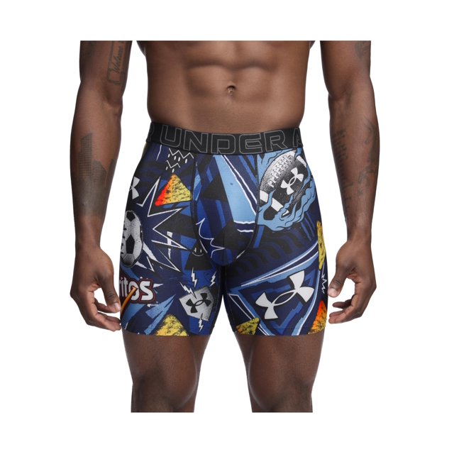 Calzoncillo bóxer Under Armour Performance Tech con estampado de malla para hombre