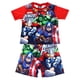 thumbnail image 2 of 2023 nuevos conjuntos de niño de manga corta de verano de dibujos animados vengadores niños pantalones cortos pijamas trajes Marvel ropa traje 3-8 YM (5T) Gao Jinjia LED, 2 of 2