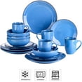 thumbnail image 2 of Vancasso Dinnerware Sets, Stoneware Dinner Set for 4, 16-Piece Series Navia, Dark Blue, 2 of 10