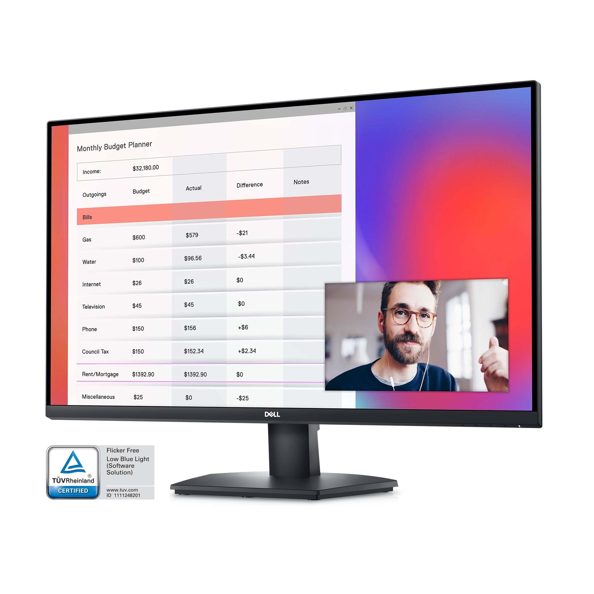Dell SE3223Q 31.5-inch 4K UHD Gaming Monitor - HDMI, Built Dell SE3223Q 31.5-inch 4K UHD Gaming Monitor - HDMI, Built
