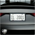 thumbnail image 3 of Auto Drive Black Iridescent Crushed Bling Metal License Plate Frame, 90205W, 3 of 11