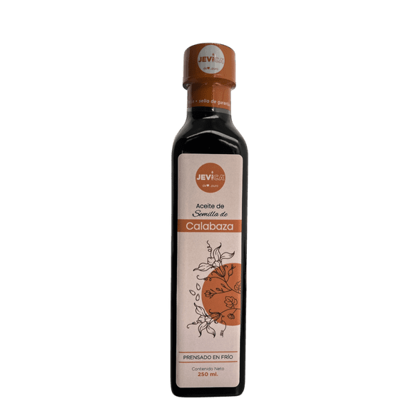 Aceite de semilla de Calabaza Jevica Botella de 250 mililitros