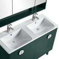 thumbnail image 3 of Venezian Collection - 48" Double Green Bathroom Vanity, - Chrome Handles.&nbsp;, 3 of 9