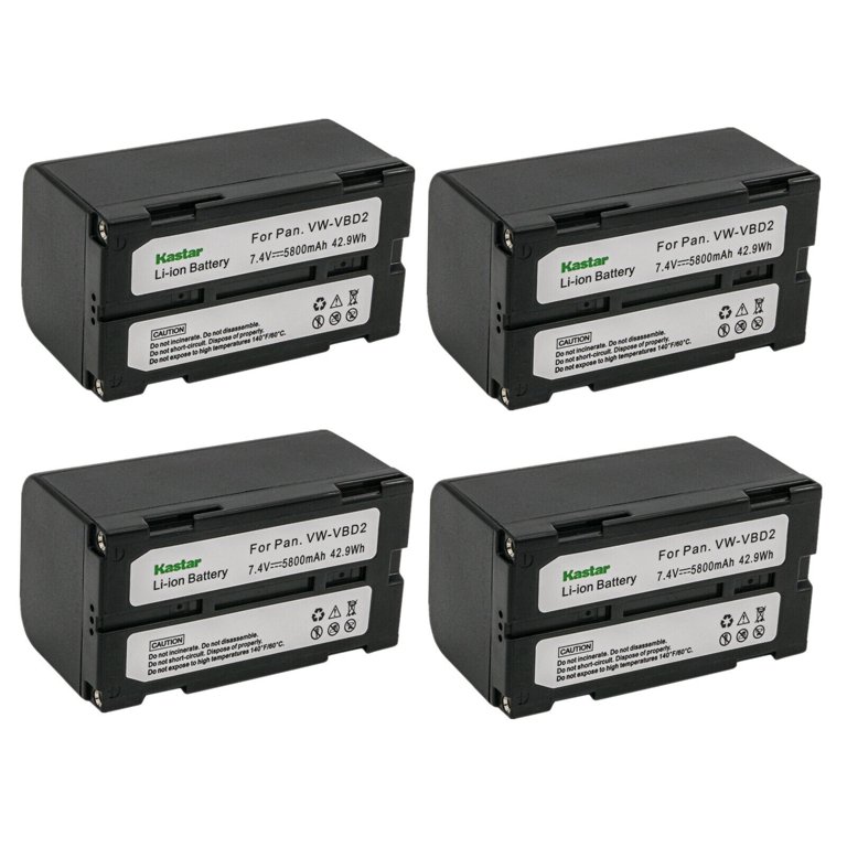 Kastar 4-Pack BDC-70 Battery Replacement for Sokkia BDC-70, BDC70