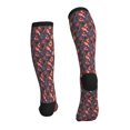 thumbnail image 4 of Compression Socks for Women and Men - halloween background holiday Compression Socks Circulation for Workout, 4 of 8