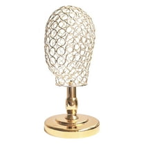 Stgfyxgs Hat Display Styling Head, Mannequin Head Model, Hat Holder Round Pedestal Hair Styling Show Stand Stand for Markets Salon