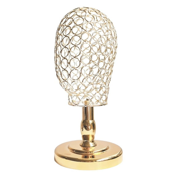 Stgfyxgs Hat Display Styling Head, Mannequin Head Model, Hat Holder Round Pedestal Hair Styling Show Stand Stand for Markets Salon