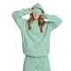 thumbnail image 1 of Sudadera con Capucha para Mujer con Antifaz, de Larga, Holgada y Cómoda, Estilo Informal, para Otoño, Estilo Y2K Verde XXL, 1 of 7